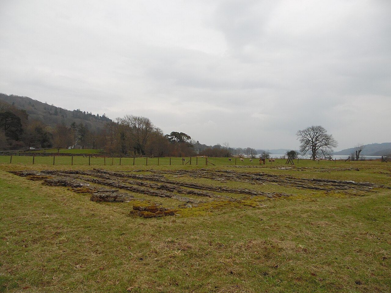 Ambleside Roman Fort and Borrans Park, Ambleside