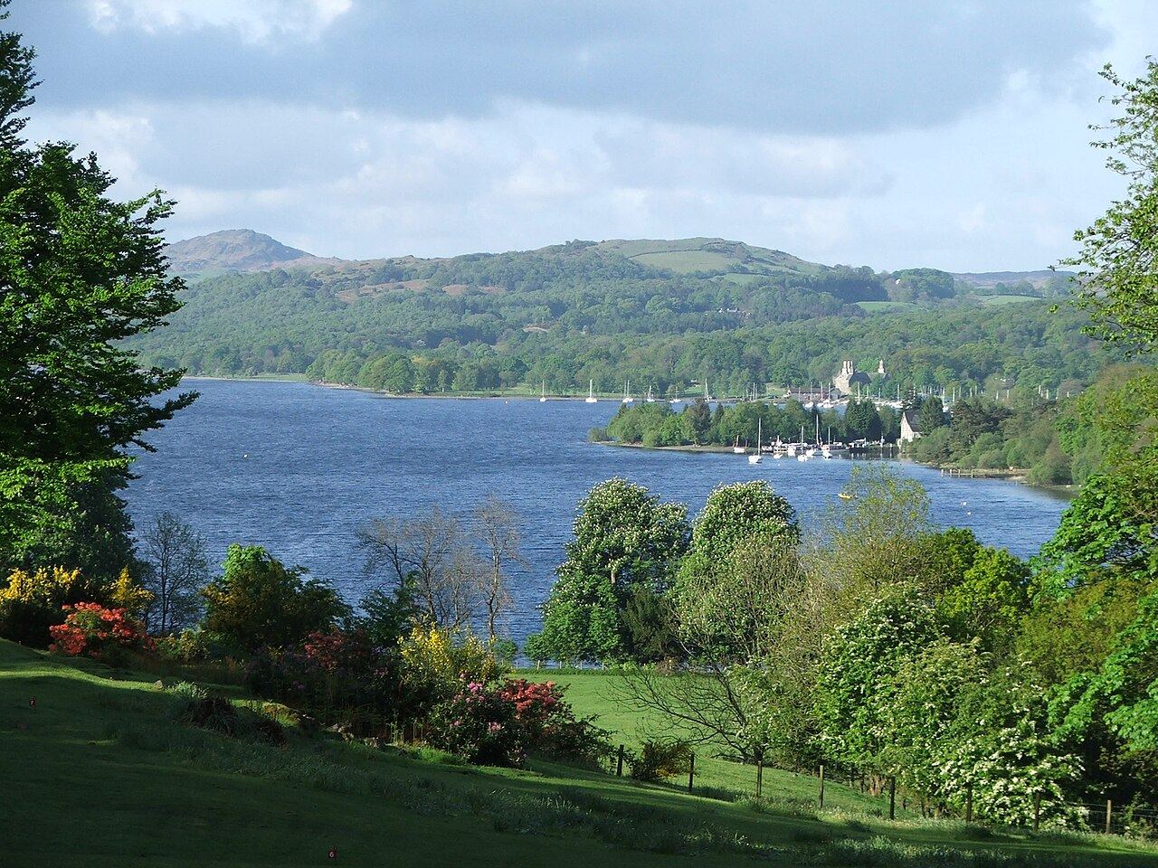 Brown Howe and Monk Coniston, Coniston Water, Coniston