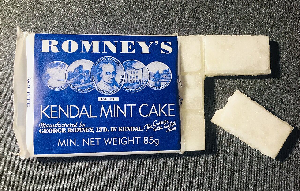 Kendal Mint Cake: Romney's and Quiggin's, Kendal