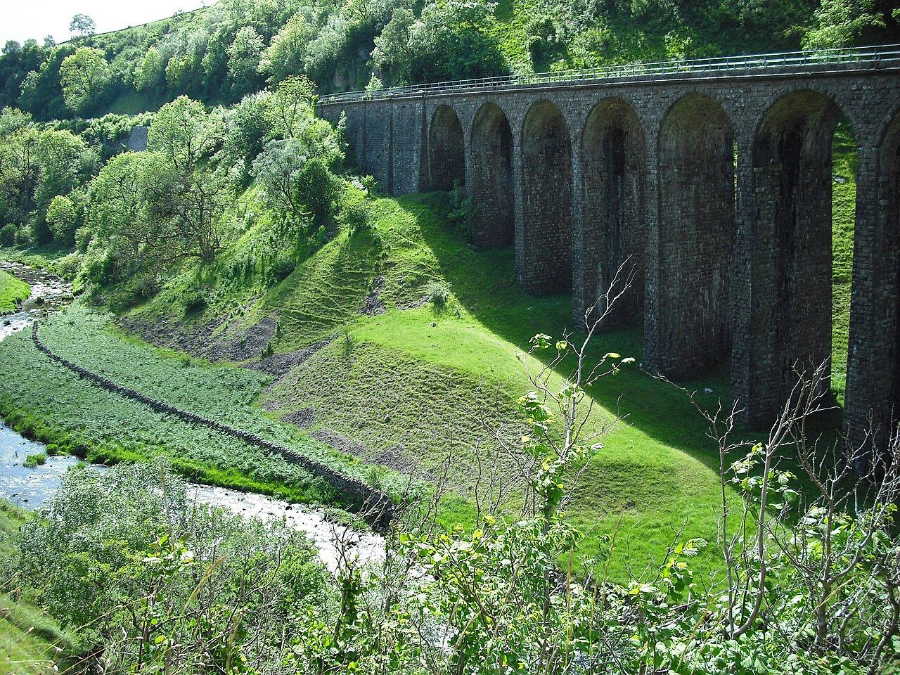 Smardale Gill viaduct path, Near Kirkby Stephen