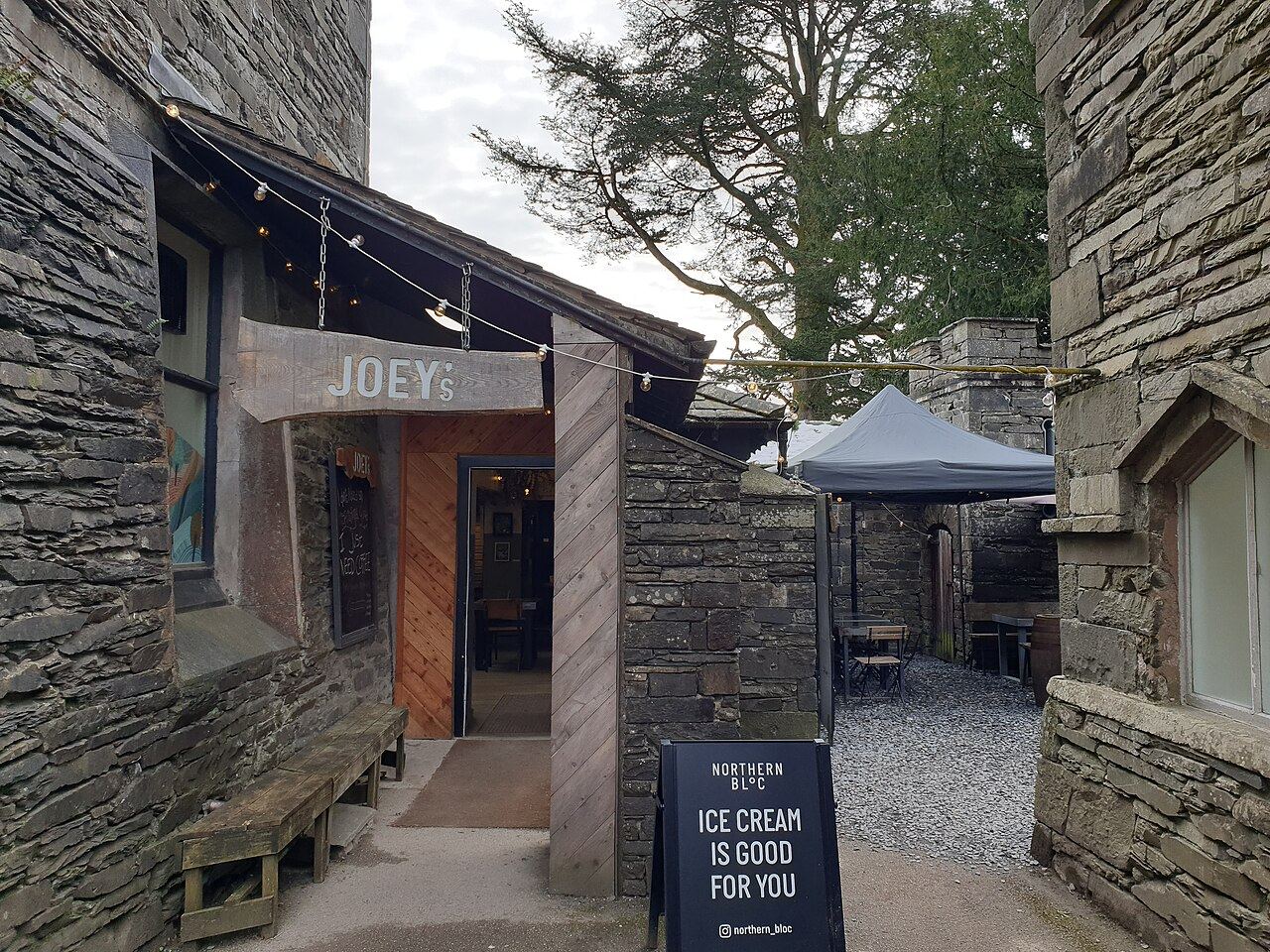 Wray Castle and Joey's Café, Near Ambleside